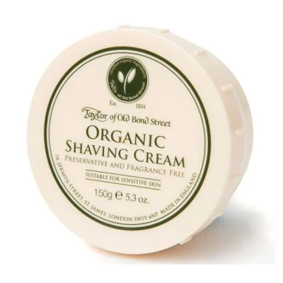 Taylor of old bond street Ciotola in crema da barba biologica 150 gr
