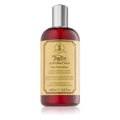 Taylor of old bond street Shampoo corpo e capelli in legno di sandalo 200 ml