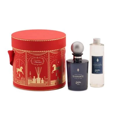 Teatro fragranze uniche Set Regalo Cappelliera Diamante Sticks 250 ml + Ricarica 250 ml