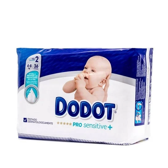 Dodot Prosensibile Talla 2 4-8 Kg 36 Unidades