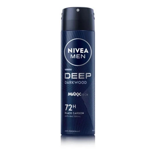 Nivea Men Deep Black Carbon Deo 150ml