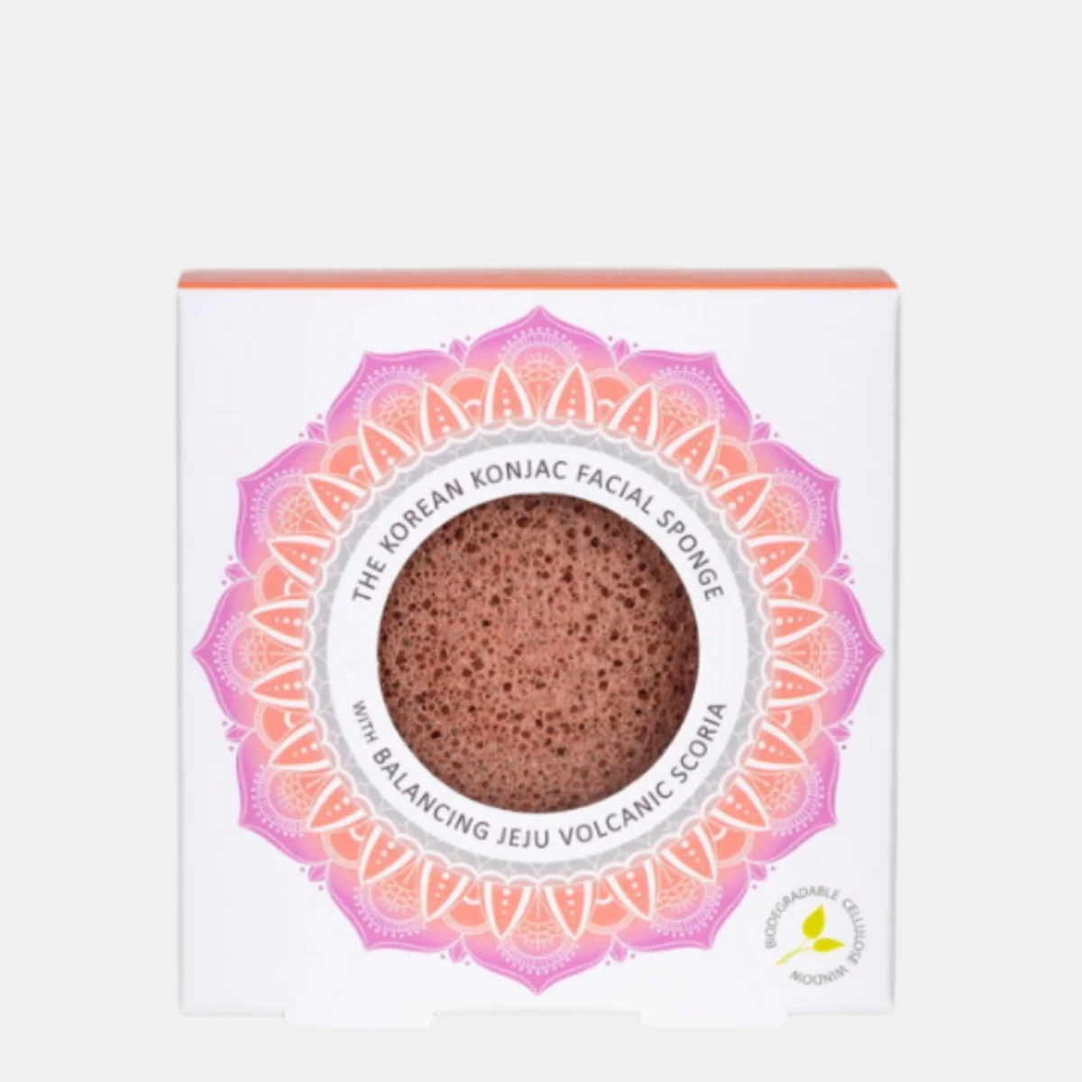 THE KONJAC SPONGE COMPANY Mandala Konjac Facial Sponge Jeju Scoria