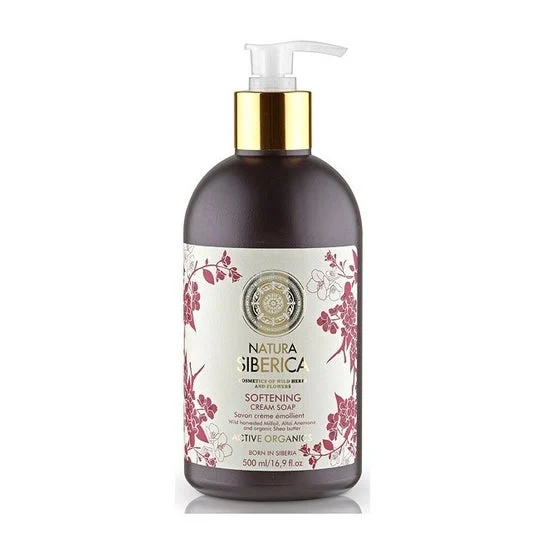 Natura Siberica Sapone cremoso emolliente per le mani 500ml