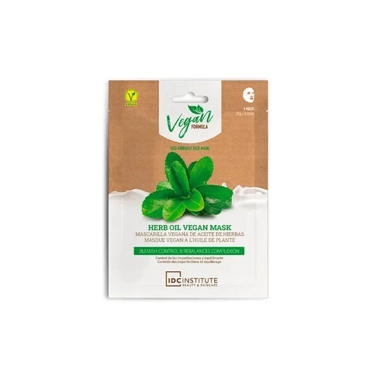 Idc institute Herb Oil Vegan Mask Blemish Control & Rebalances Complexion 25g