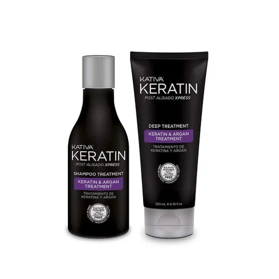 Kit Post Straightening Express Shampoo + trattamento Kativa Pack