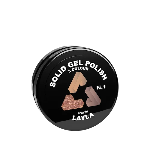 LAYLA SOLID GEL POLISH SEMIPERMANENTE SOAK OFF TRIO N 1