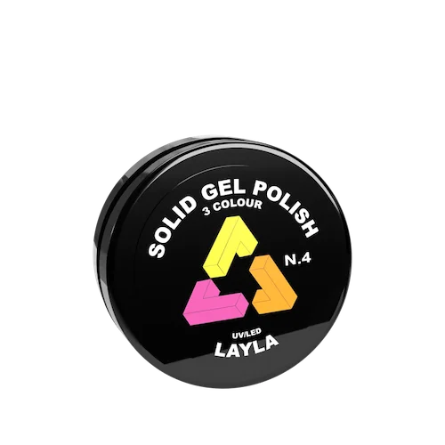 LAYLA SOLID GEL POLISH SEMIPERMANENTE SOAK OFF TRIO N 4