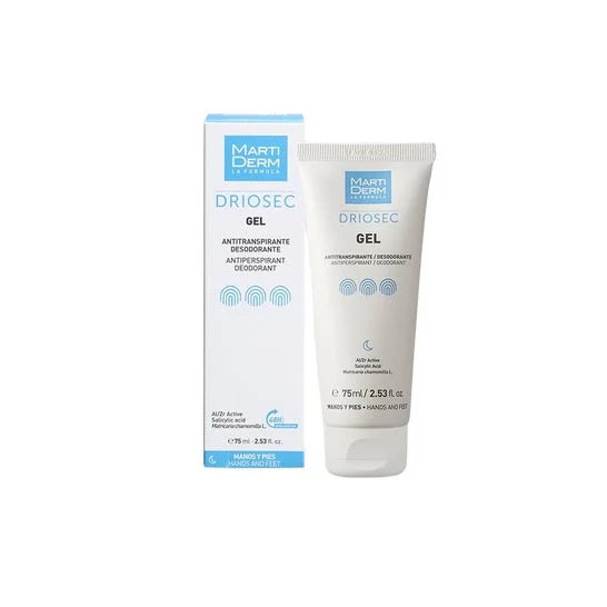 MARTIDERM Driosec Gel Antitraspirante mani e piedi 75ml