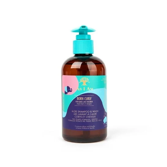 As I Am Born Curly Aloe Shampoo&Wash 240ml