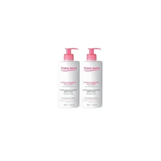 Topicrem Ultra Hydratant Corps Lot 2*500 ml