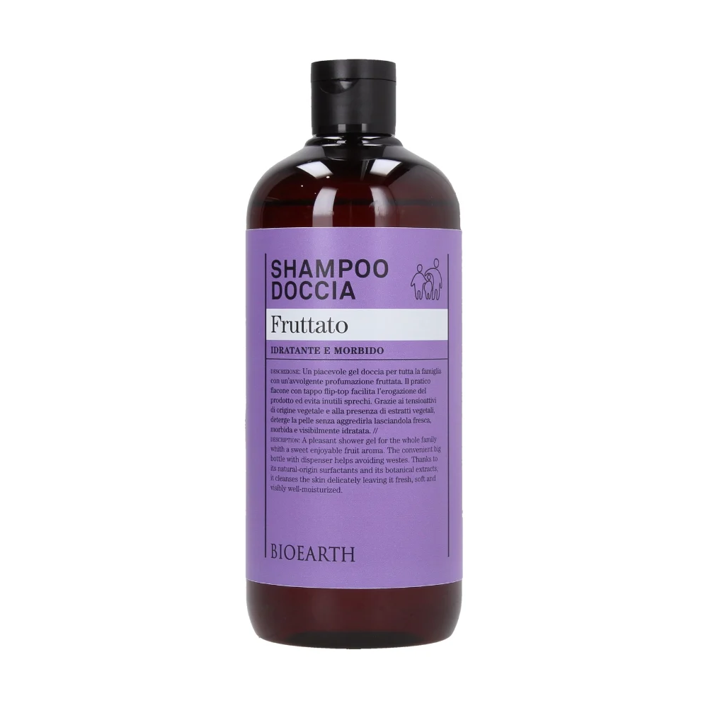Bioearth Shampoo Doccia Fruttato 500 ml formato famiglia