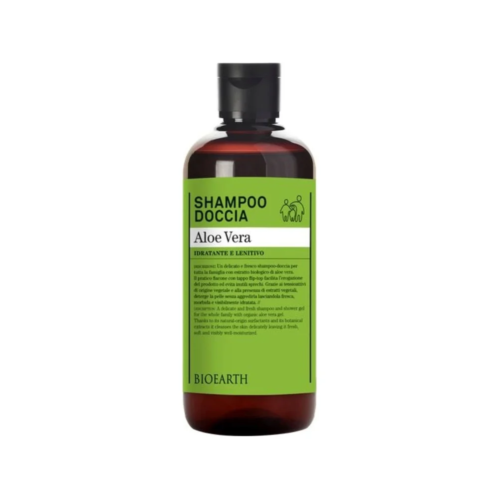 Bioearth Shampoo Doccia Aloe Vera 500 ml formato famiglia