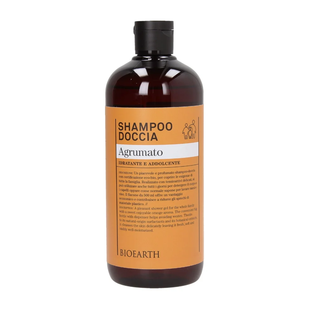 Bioearth Shampoo Doccia Agrumato 500 ml formato famiglia