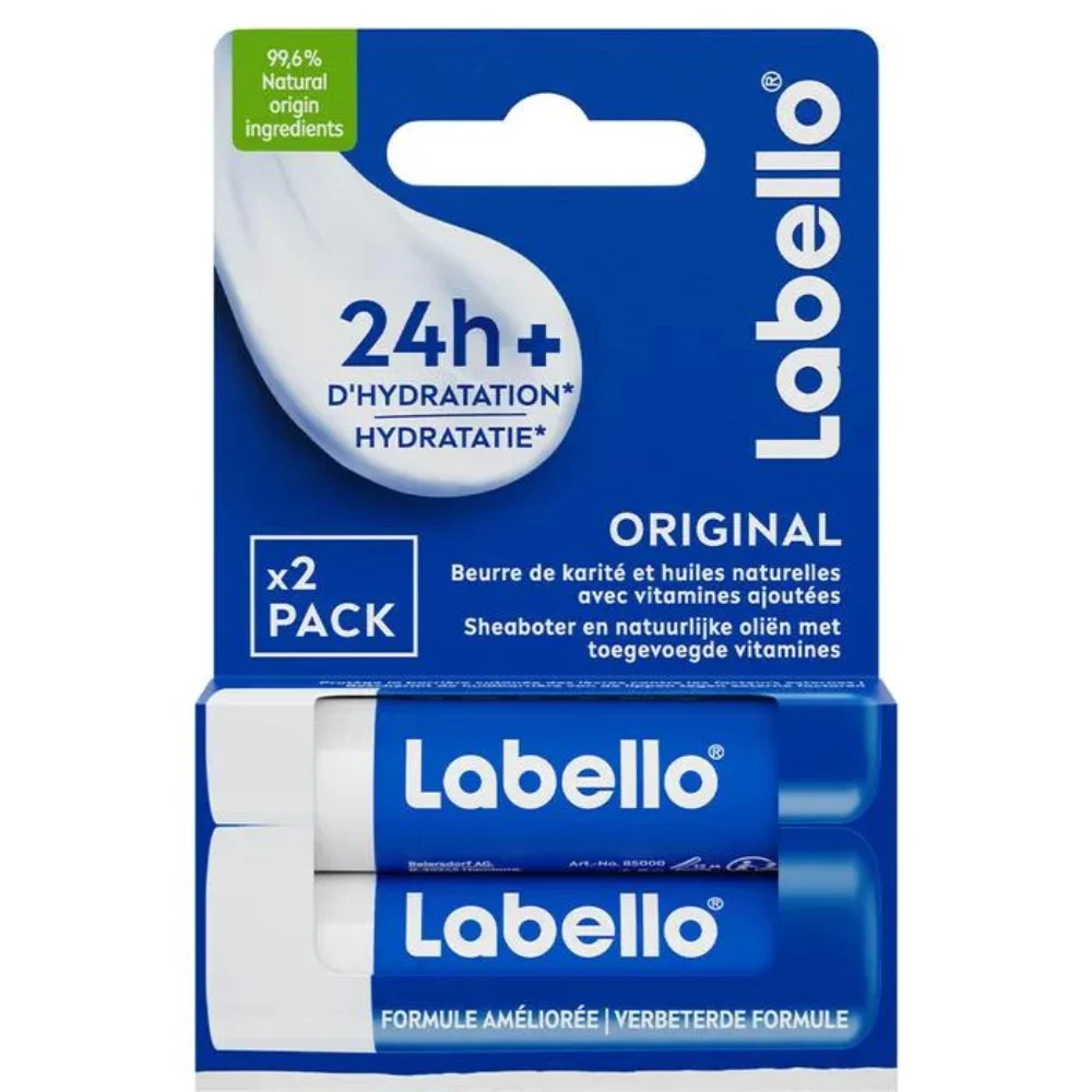 Labello Stick Labbra Idratante Originale 2x4.8g