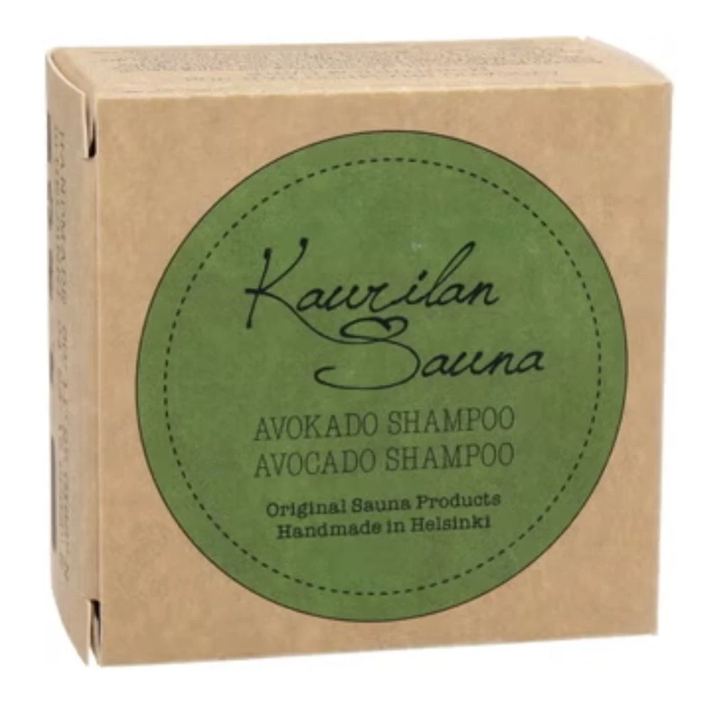 Kaurilan sauna Shampoo solido Avocado Confezione di carta (90 g)