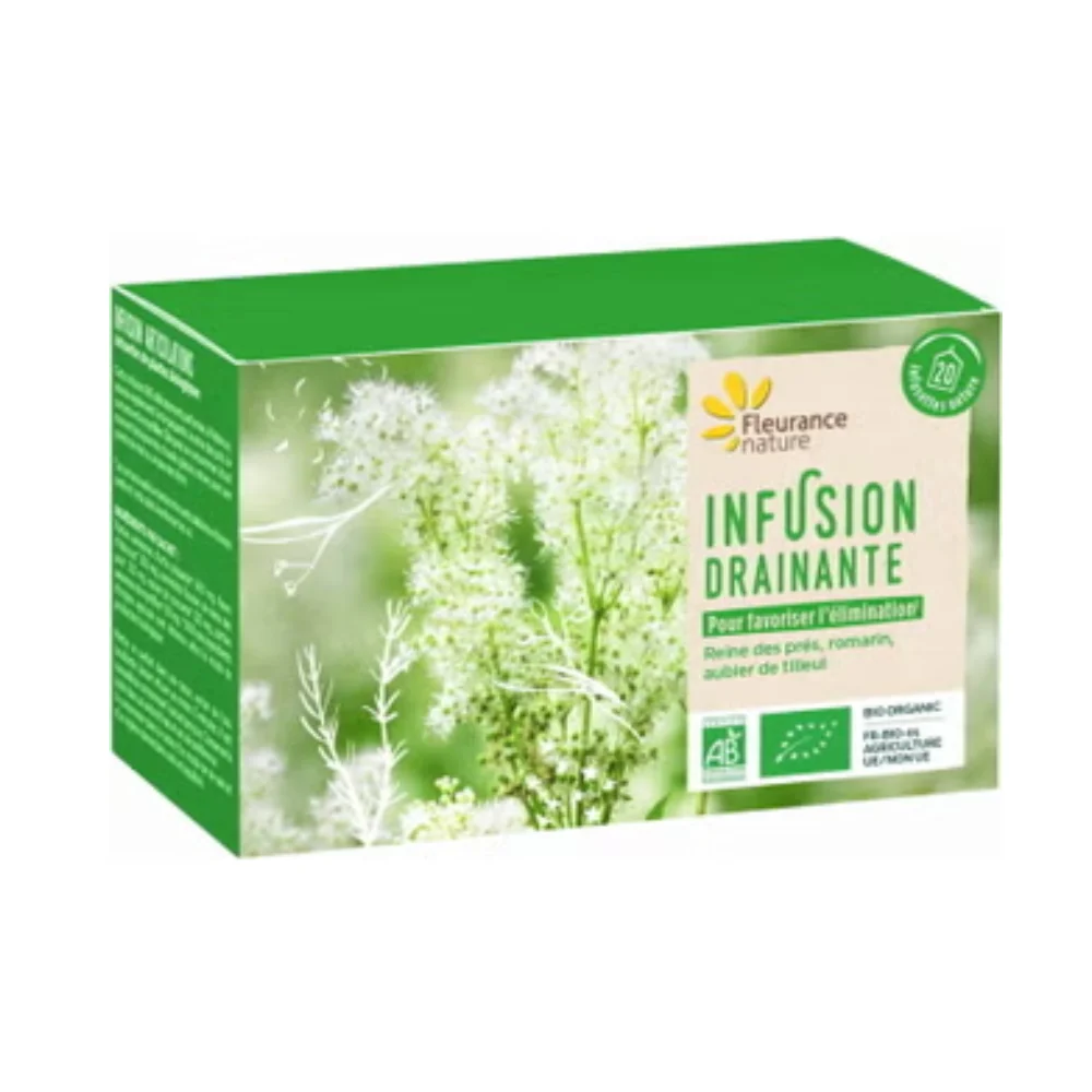 Fleurance nature Tisana biologica "drenante" 20 pezzi