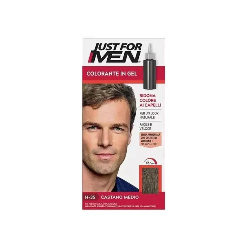 Just For Men Colore Shampoo H35 Marrone Medio 66 ml