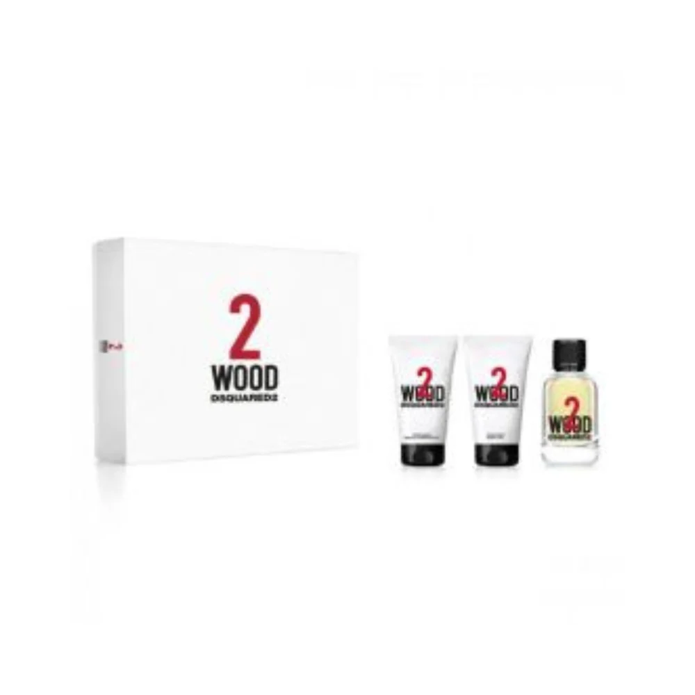 Dsquared2 2 Wood lotto 3 pezzi
