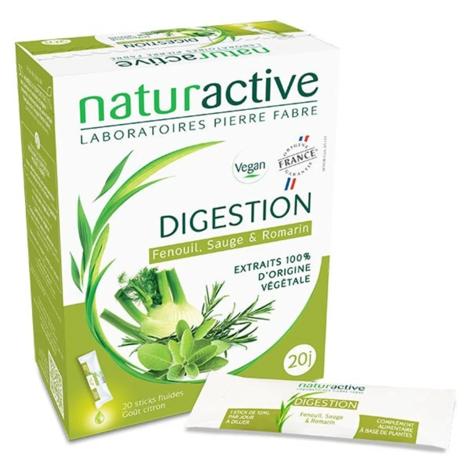 Naturactive Digestion 20 bastoncini fluidi