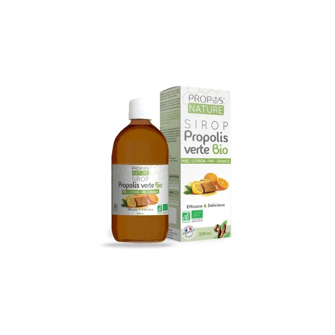Propos'Nature Sciroppo Propoli Verde Bio 200ml