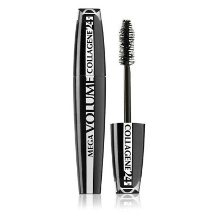 Mascara per ultra MEGA volume Volume Collagene 24H 9 ml - Tonalità: Extra Nero