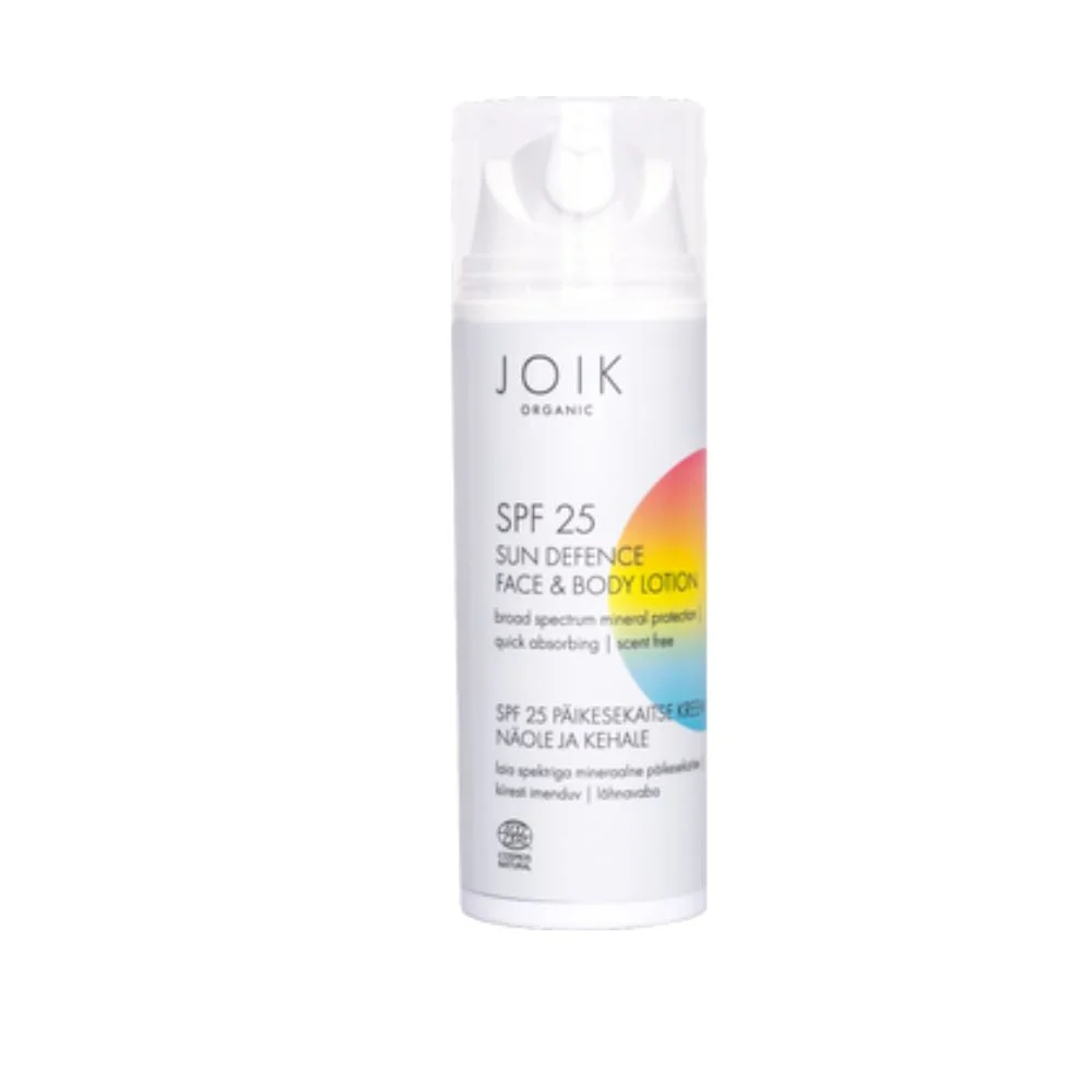 Joik organic Sun Defence Lozione viso e corpo SPF 15 150 ml