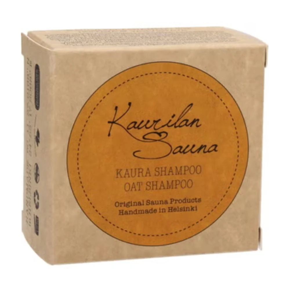 Kaurilan sauna Shampoo solido Avena Confezione di carta (90 g)