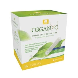 Organyc T Regular Applicator compatto 16 pezzi