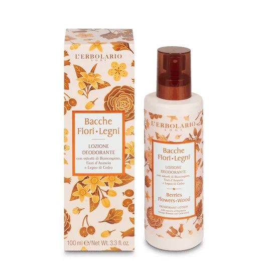 L'Erbolario Bacche Fiori Lozione Deodorante 100ml