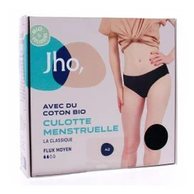 Jho Mutandine Mestruali Cotone Bio Flusso Medio T42 1 Unità