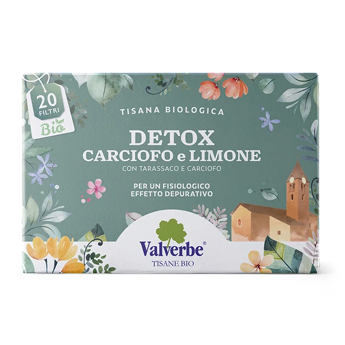 VALVERBE Tisana Detox Carciofo e Limone