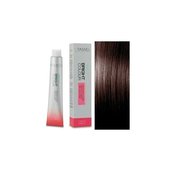 Tassel 7.35 Biondo Medio Dorato Mogano Keratin Dye 100ml