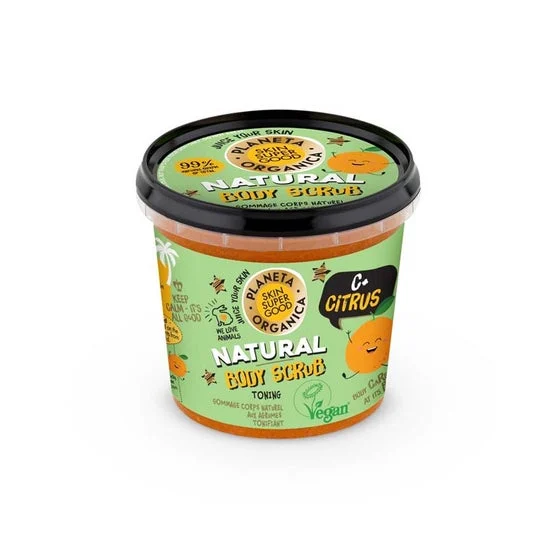 Organic Planet Body Scrub Scrub per il corpo C+Citrus 360ml