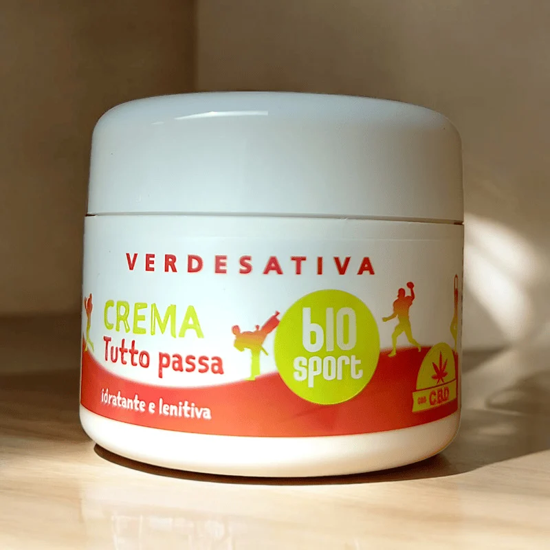 VERDESATIVA Bio Sport – Crema Tutto Passa CBD Plus