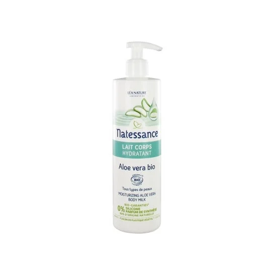 Natessance Organic Aloe Body Lotion 400ml