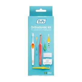 TePe Easypick Kit Ortodoncia M-L Azul
