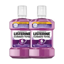 Listerine Total Care collutorio gusto menta 2X1000ml