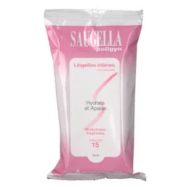 Saugella Poligyn Lingettes Intimes 15uts