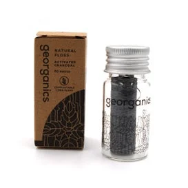 Georganics Dental Floss Activated Charcoal 50m 1ud