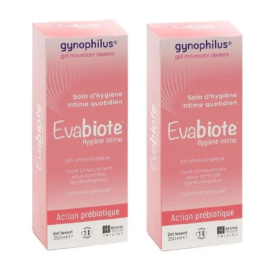 Gynophilus Evabiote Gel Detergente Intime 2x250ml
