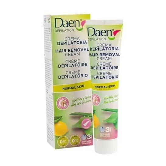 Daen Crema Depilatoria Aloe Vera e Limone Pelle Normale 125ml