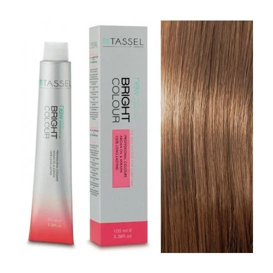 Tassel 7.32 Biondo medio beige Keratin Dye 100ml
