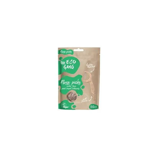 The Eco Gang Floss Picks Mint 50uds