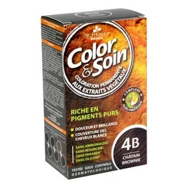 3 Chnes Colore Soin Chtain Chtain Brownie Nø4B