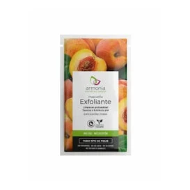 Armonia viso esfoliante maschera naturale pesca e pesca 10g