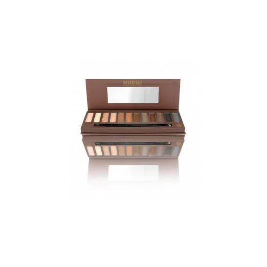 Viva La Diva Nudie Two Color Nude Eye Shadow Palette 1pc