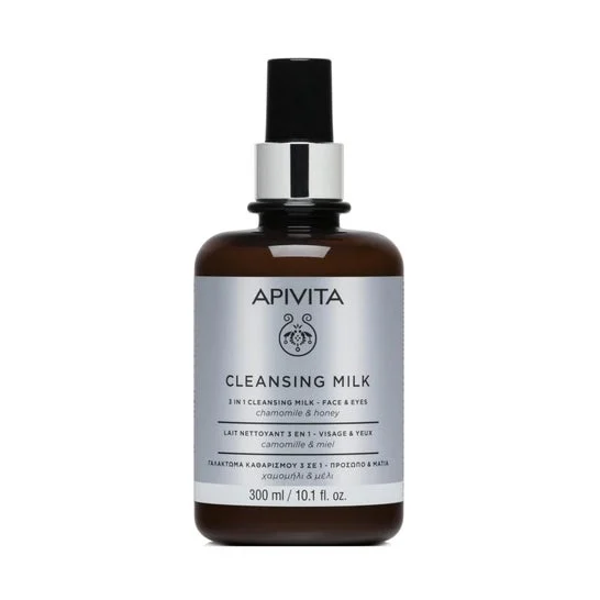 Apivita Facial Cleansing Milk 3 In 1 Camomilla 300ml