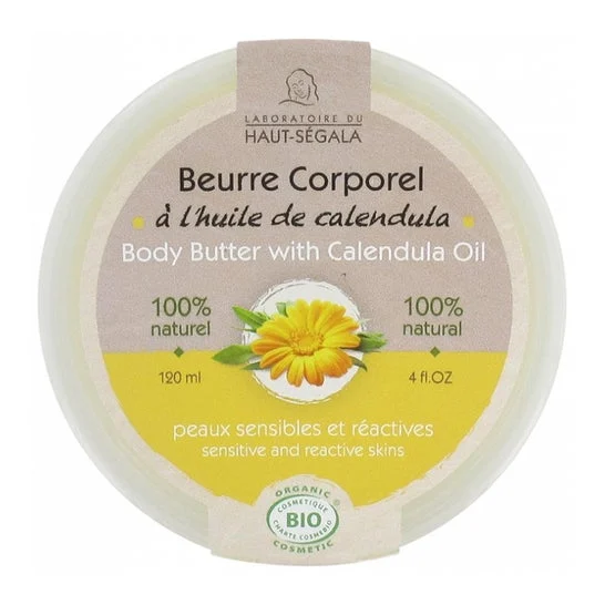 Burro per il corpo Haut-Segala con olio di calendula 120ml