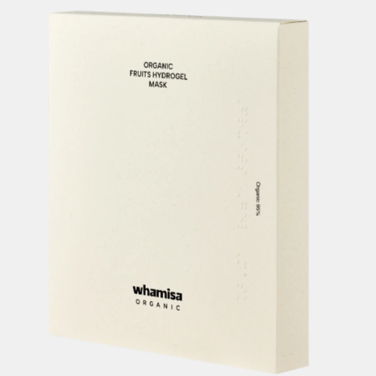 WHAMISA Organic Fruits – Hydrogel Mask Yuja Box
