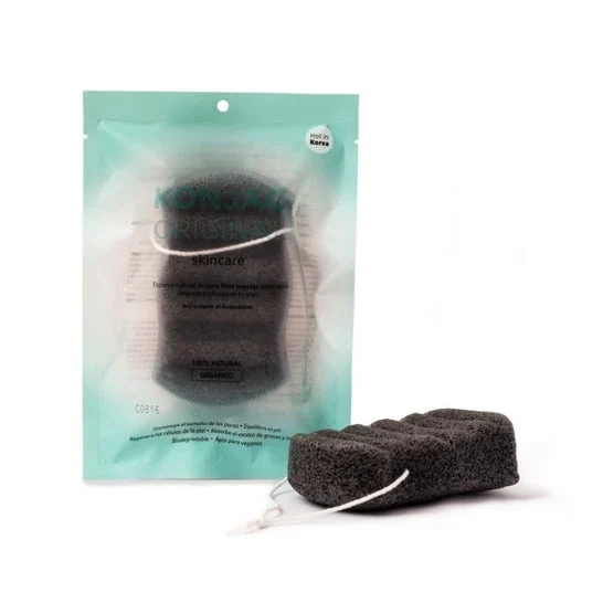 Banbu Konjac Spugna Corpo Esfoliante Nero 5g